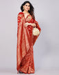 Red Banarasi Silk Saree | Sudathi