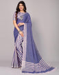 Blue Weaving Cotton Saree