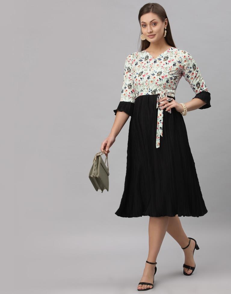 Multicolored Floral Dress | Sudathi