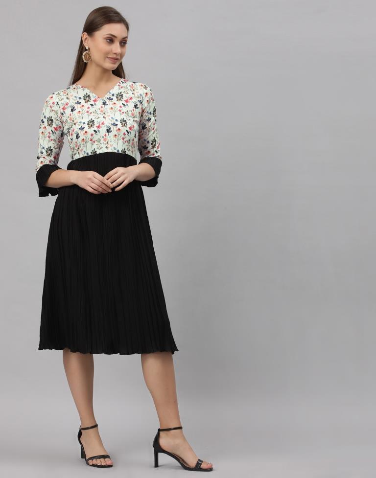Multicolored Floral Dress | Sudathi