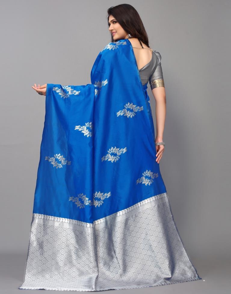 Blue Silk Saree | Sudathi