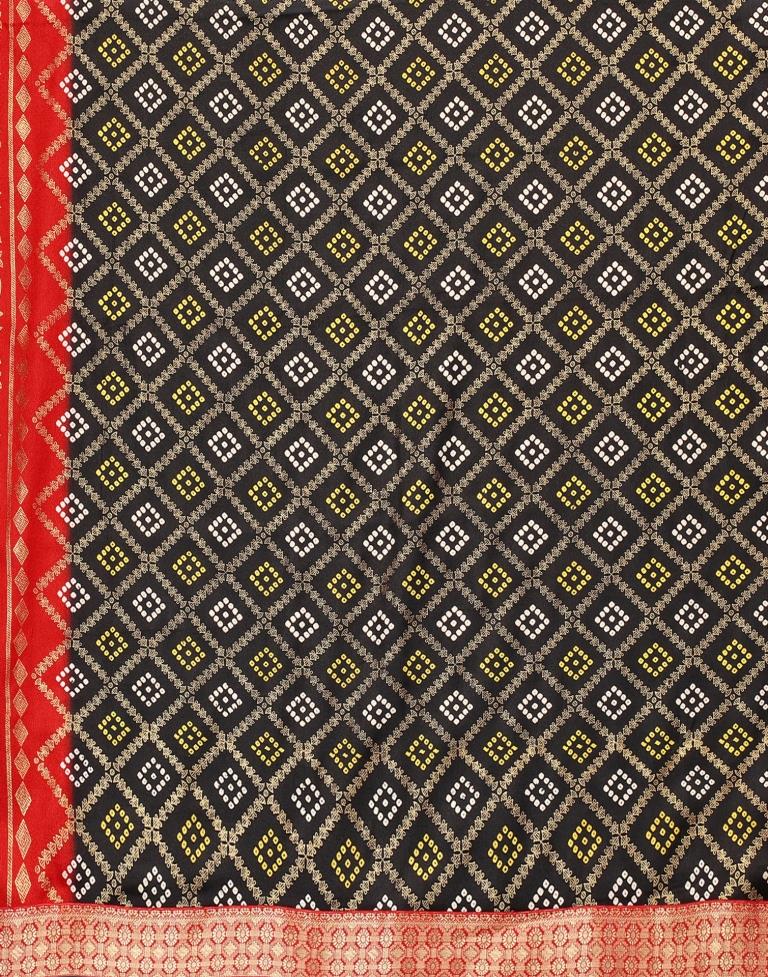 Black Silk Saree | Leemboodi