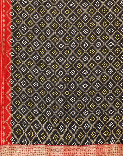 Black Silk Saree | Leemboodi