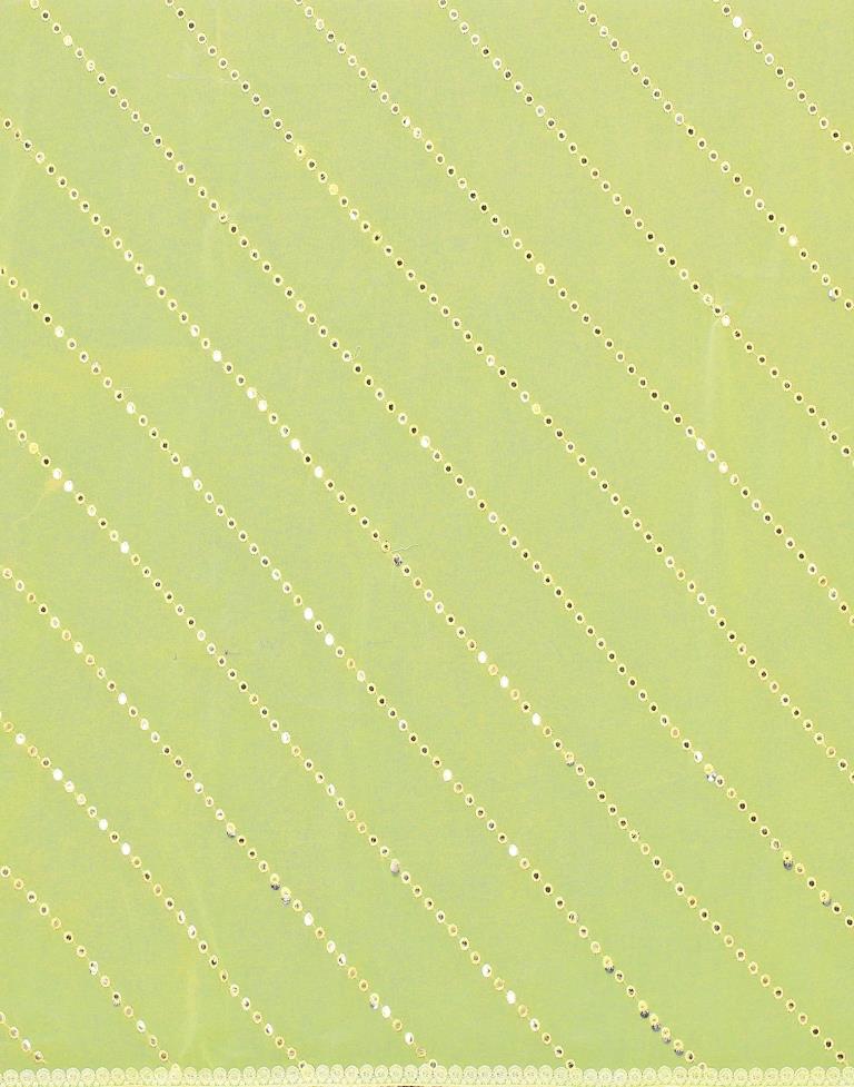 Light Yellow Georgette Saree | Sudathi