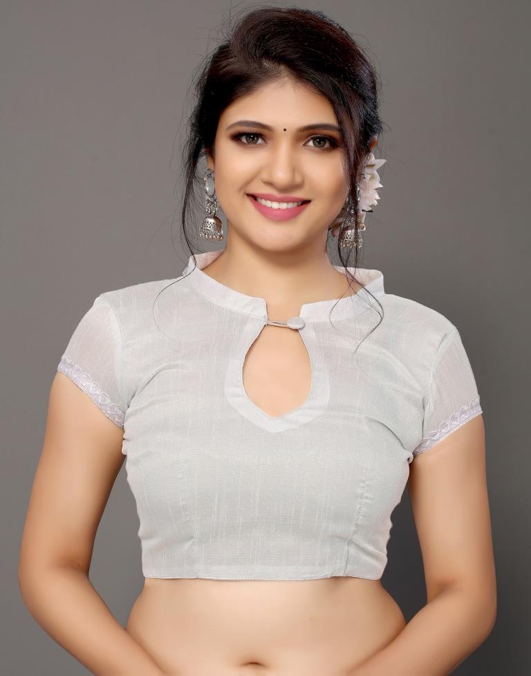 Grey Georgette Saree | Sudathi