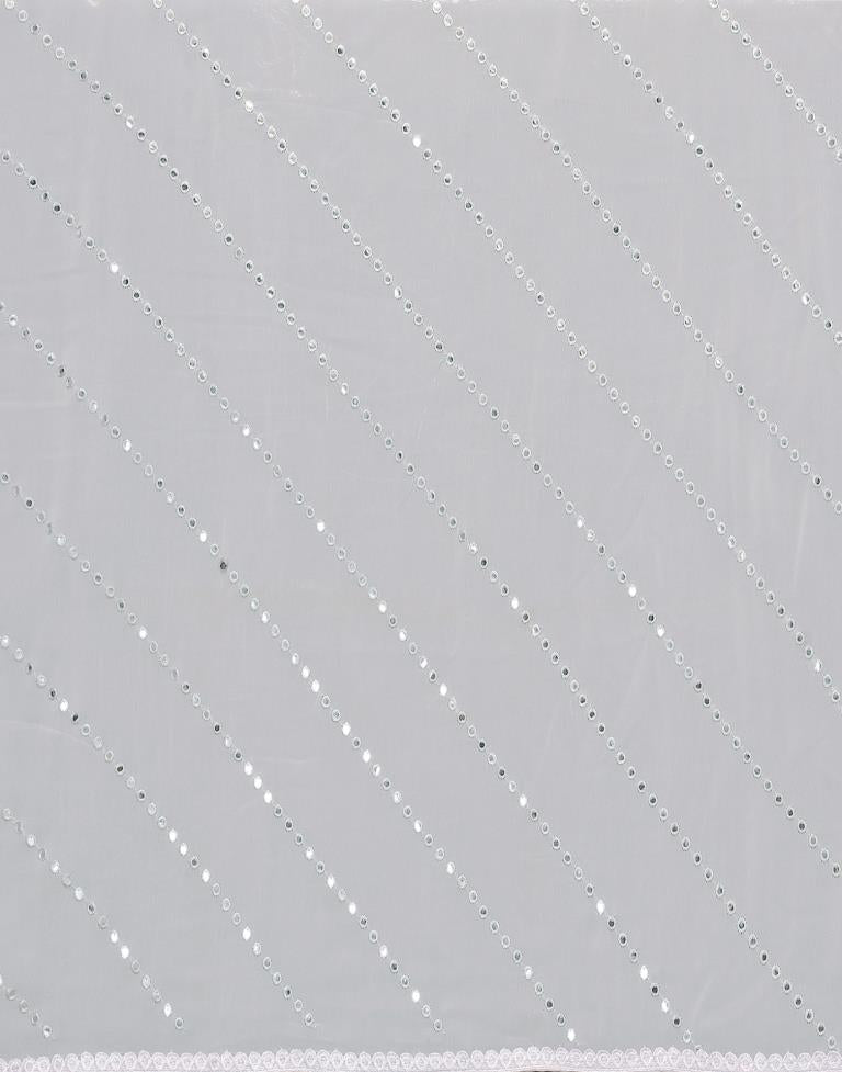 Grey Georgette Saree | Sudathi