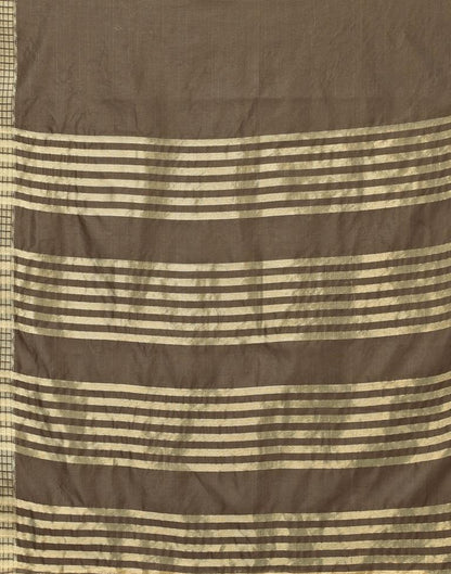 Brown Cotton Saree | Sudathi