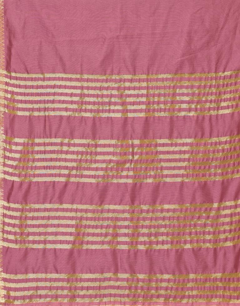 Pink Cotton Saree | Leemboodi