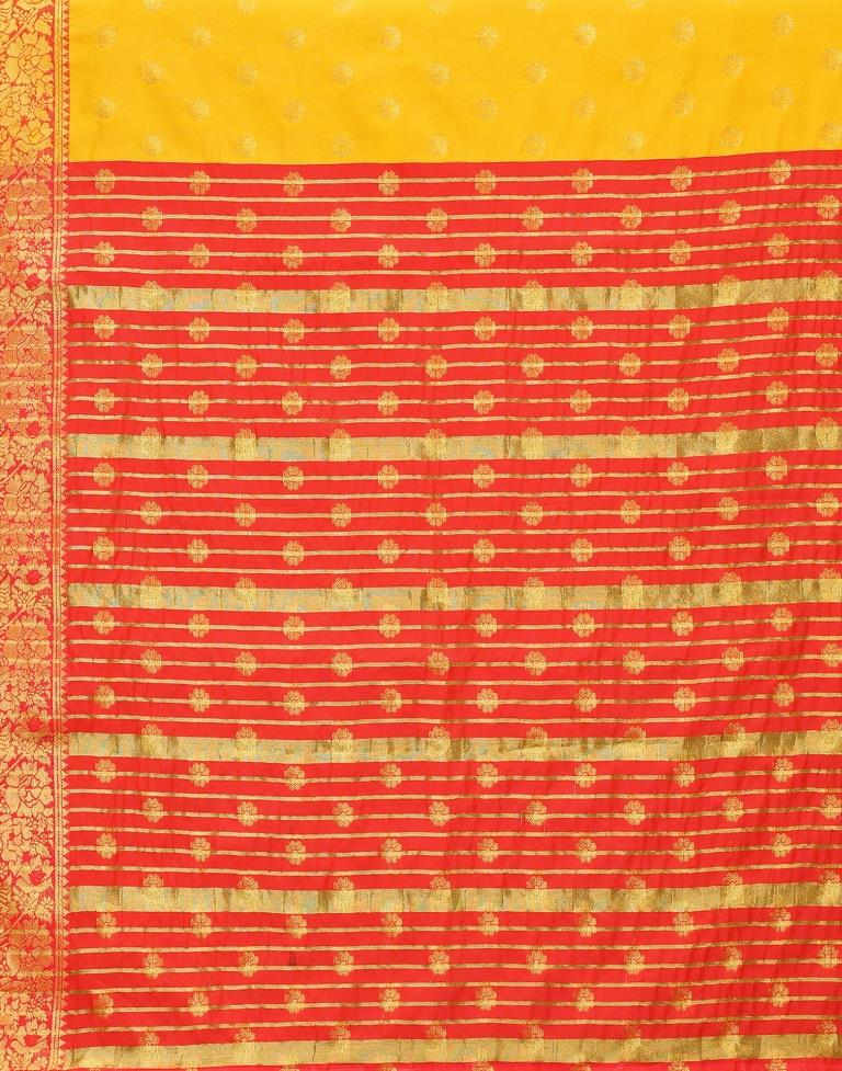 Yellow Silk Saree | Sudathi