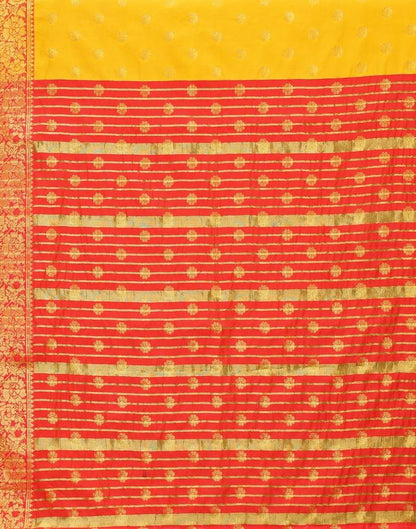 Yellow Silk Saree | Sudathi