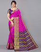 Hot Pink Silk Saree | Leemboodi