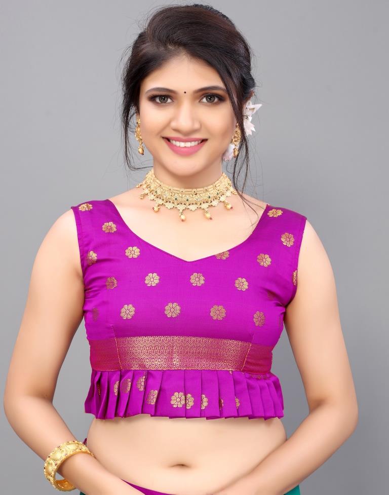 Rama Green Silk Saree | Leemboodi