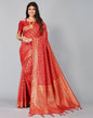 Red Silk Saree | Leemboodi