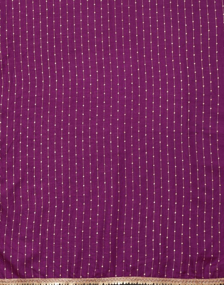 Purple Silk Saree | Leemboodi