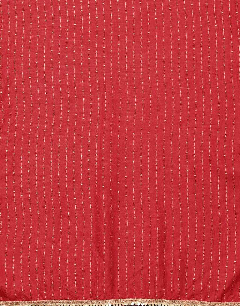 Red Silk Saree | Leemboodi