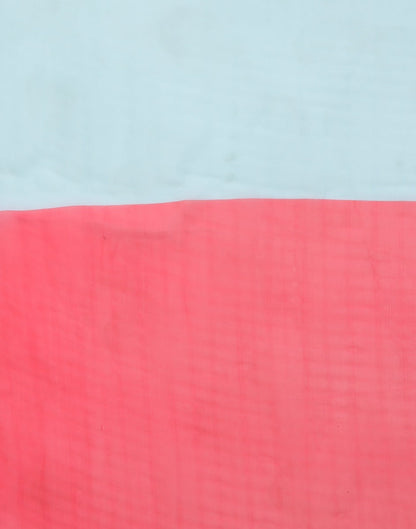 Multicoloured Organza Saree | Sudathi