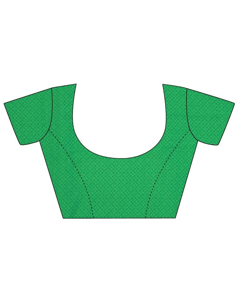 Purple Floral Printed Saree | Leemboodi