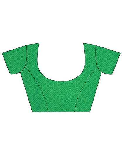 Purple Floral Printed Saree | Leemboodi