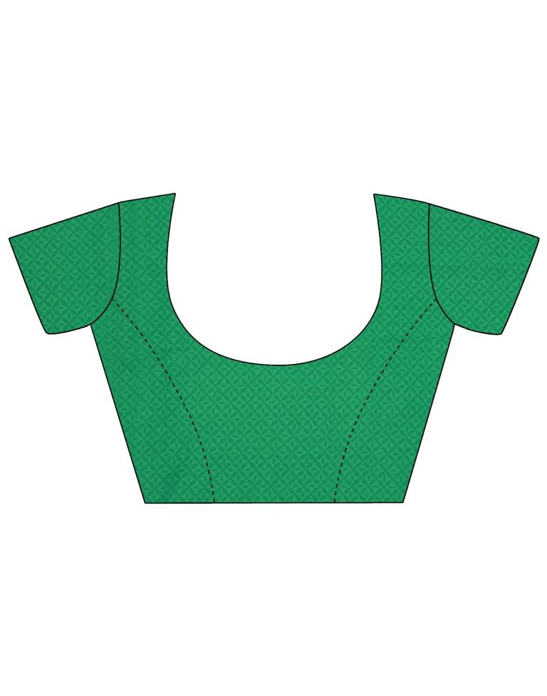 Maroon Floral Printed Saree | Leemboodi