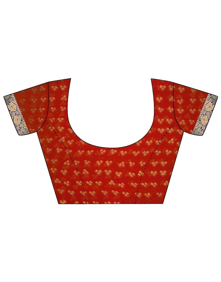Yellow Bandhani Saree | Leemboodi