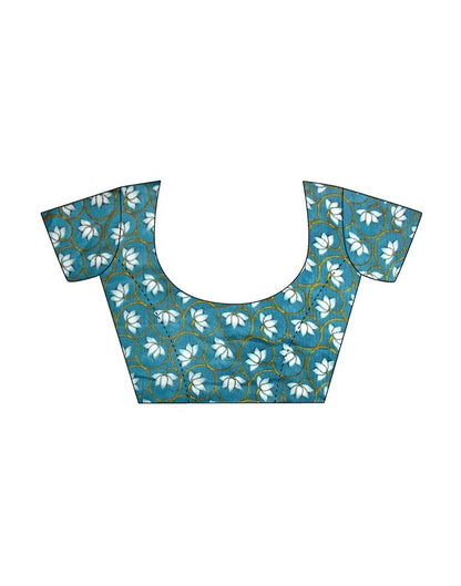 Orange Chiffon Zari Saree | Leemboodi