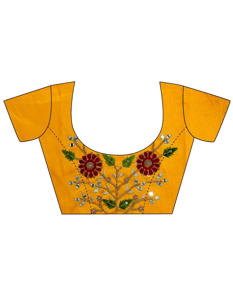 Coral Pink Linen Saree | Leemboodi