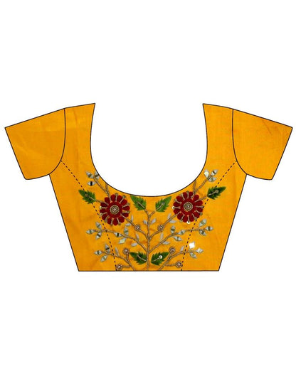 Coral Pink Linen Saree | Leemboodi