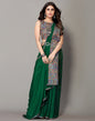 Green Plain Saree | Sudathi