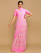 Pink Printed Saree | Sudathi