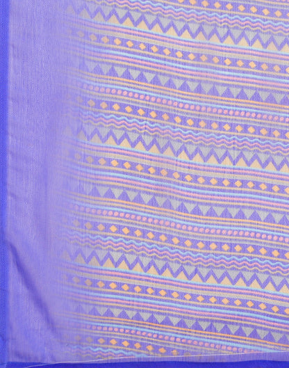 Purple Printed Saree | Sudathi