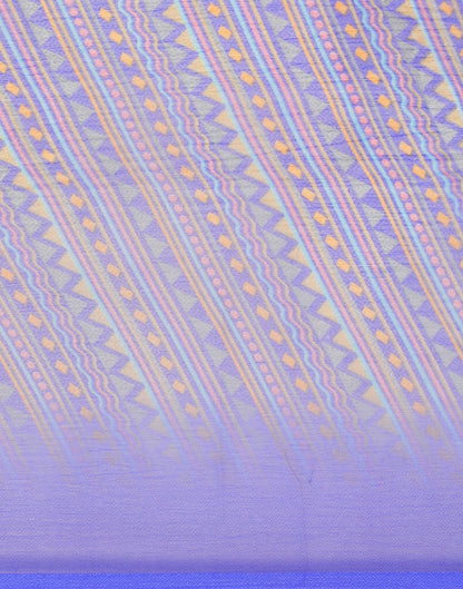 Purple Printed Saree | Sudathi