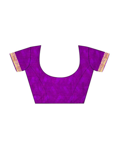 Pink AND Purple Leheriya Printed Saree | Leemboodi