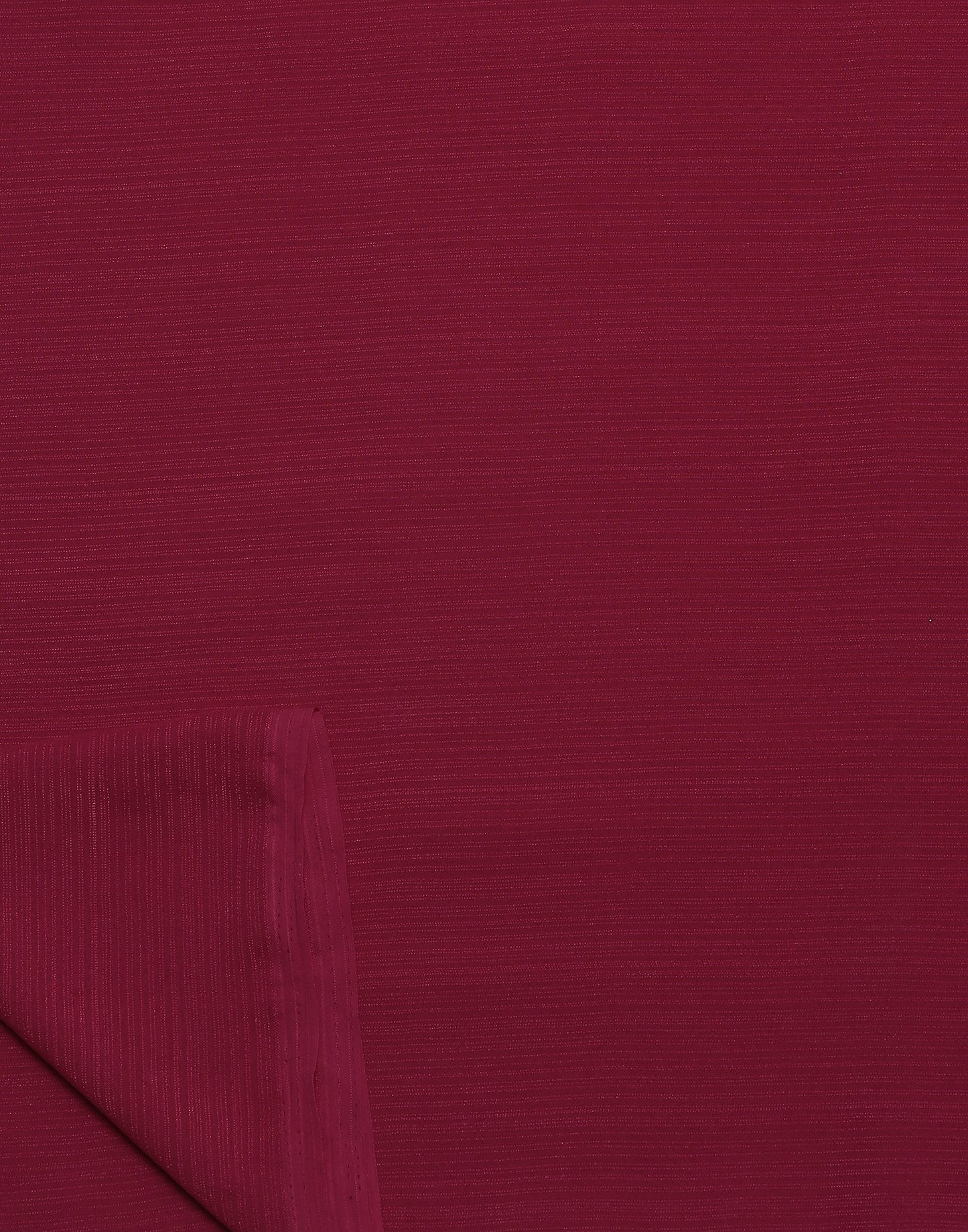 Maroon Georgette Plain Saree | Sudathi