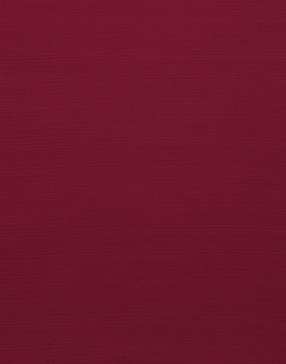 Maroon Georgette Plain Saree | Sudathi