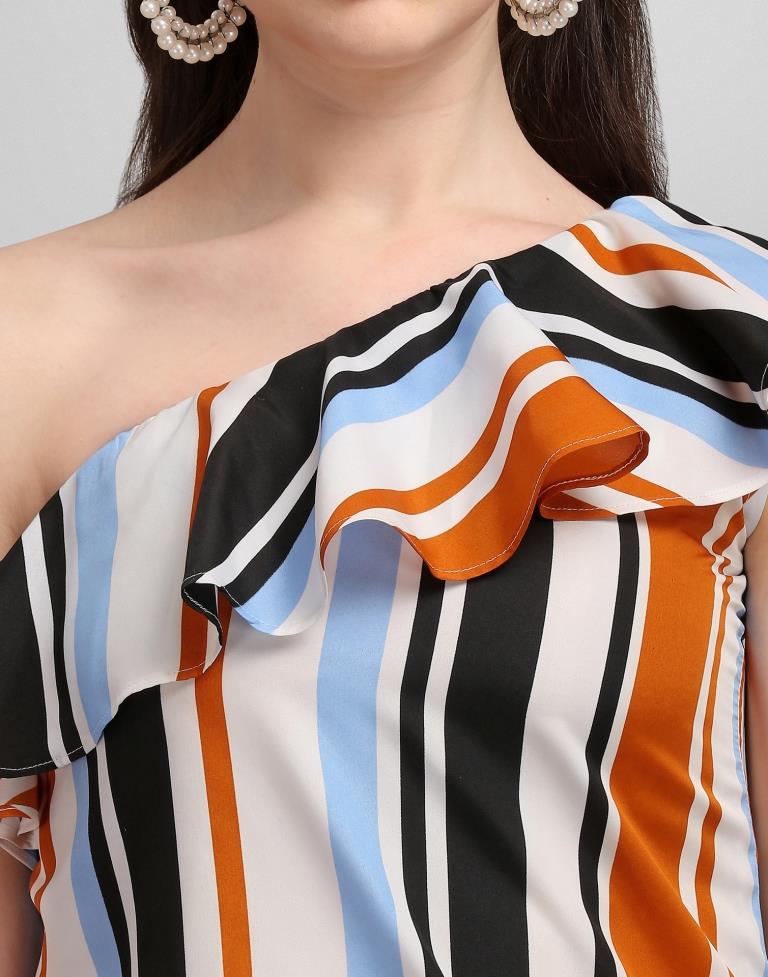 Multicoloured Printed Top | Sudathi