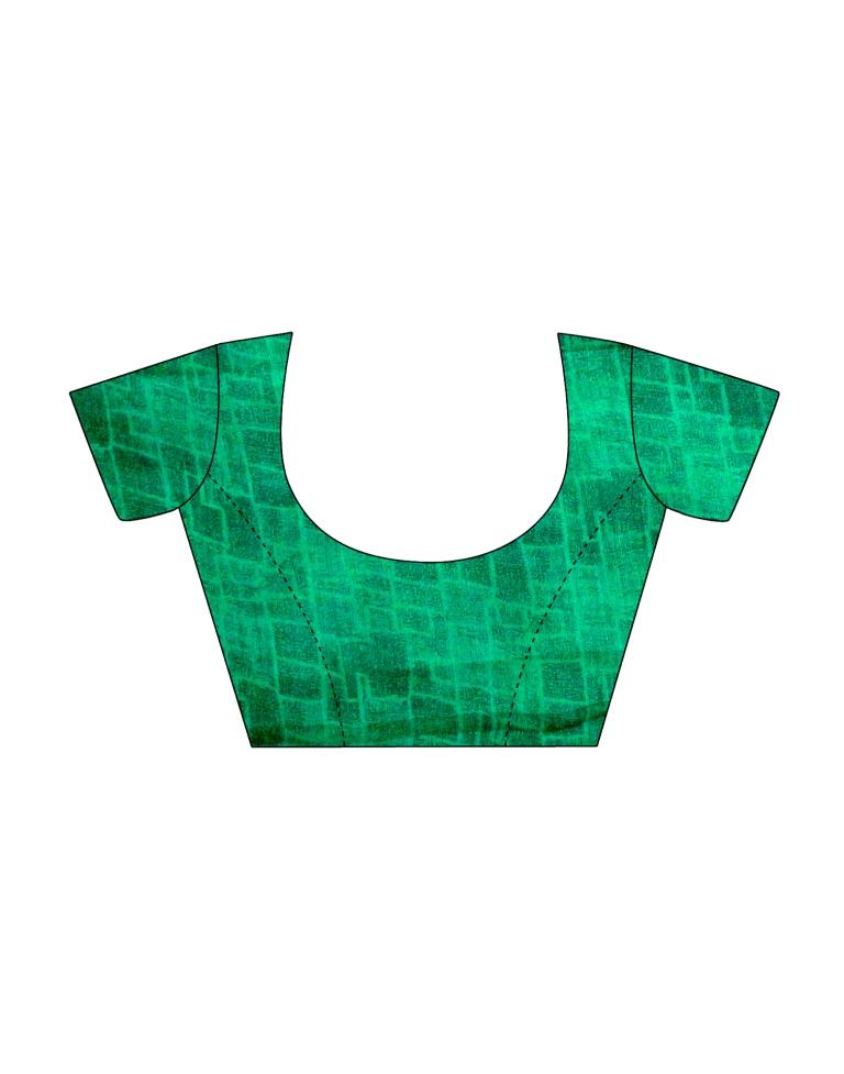 Multicolour Geometric Printed Saree | Leemboodi