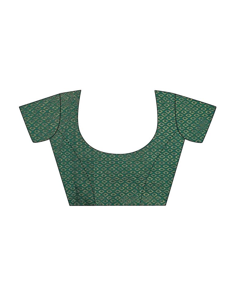 Brown Embroidered Saree | Leemboodi