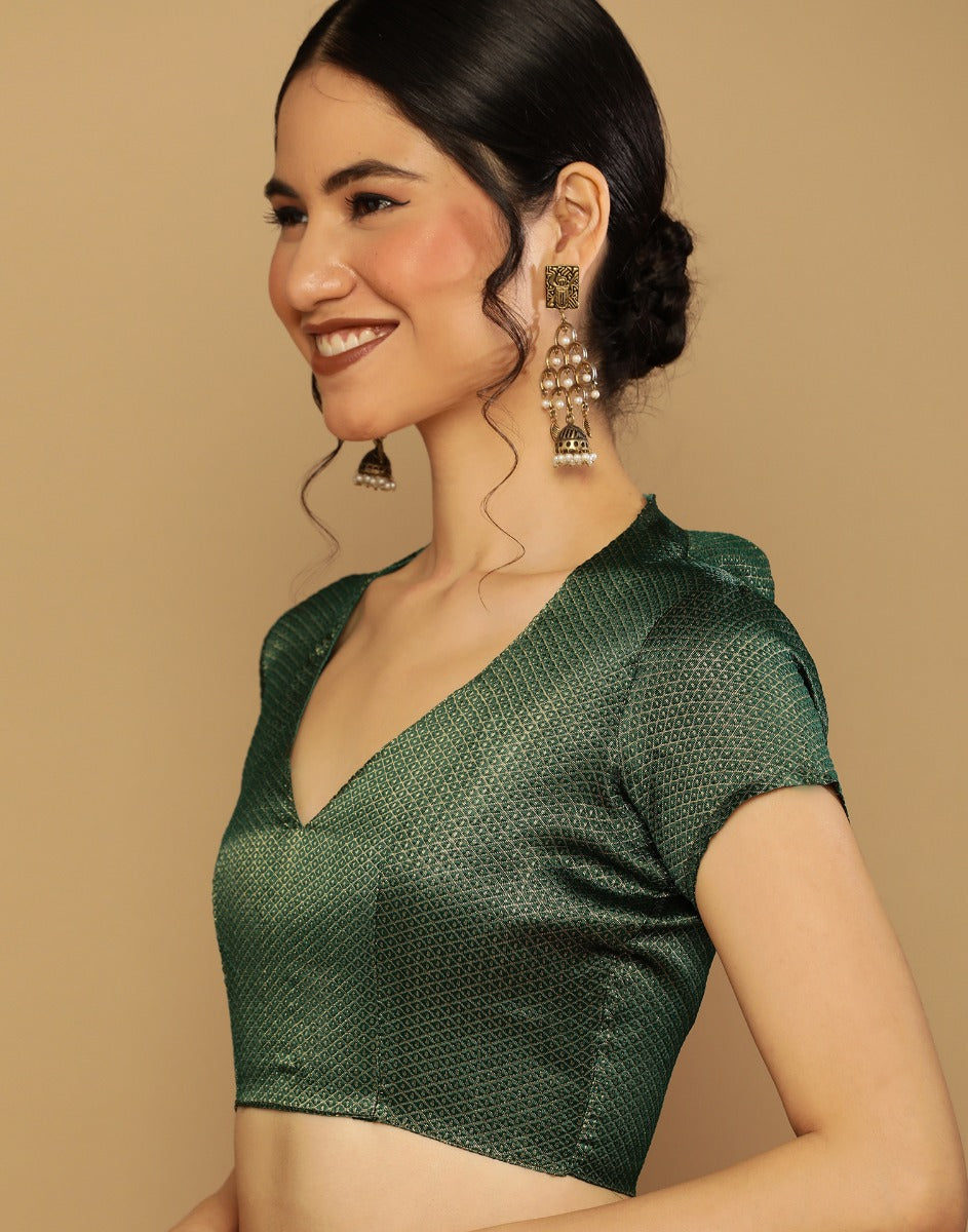 Red Embroidered Saree | Leemboodi