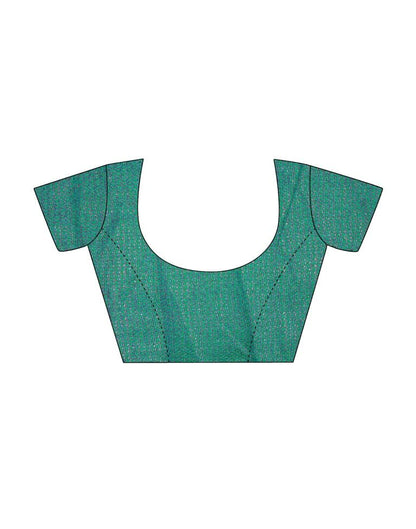 Green Printed Saree | Leemboodi