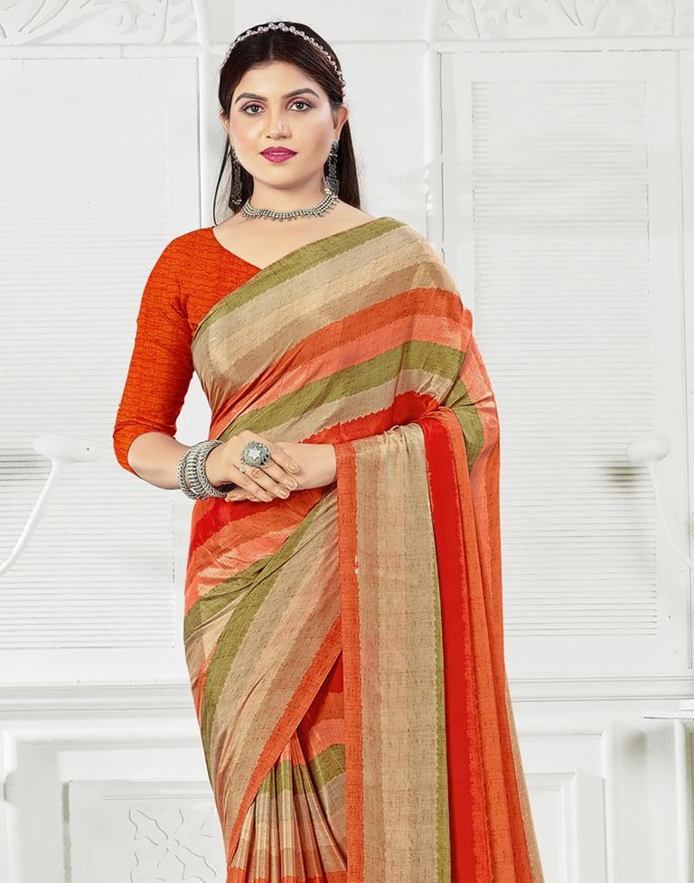 Multi Printed Saree | Leemboodi