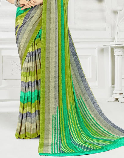 Multi Printed Saree | Leemboodi