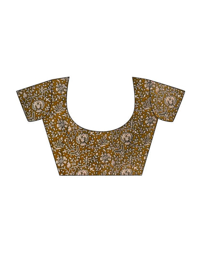 Maroon Printed Saree | Leemboodi