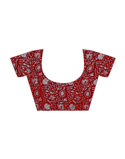 Mustard Printed Saree | Leemboodi