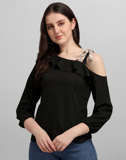 Bold Black Top | Sudathi