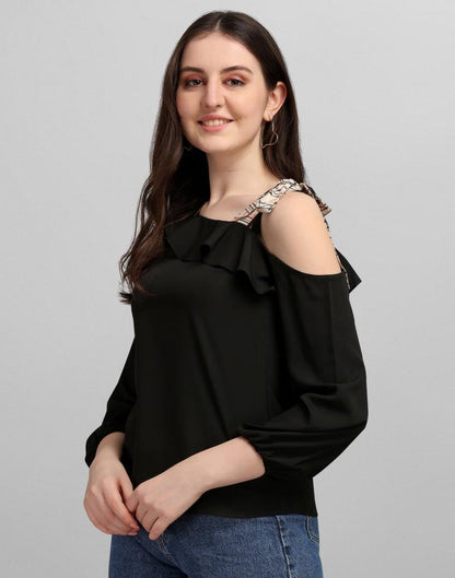 Bold Black Top | Sudathi