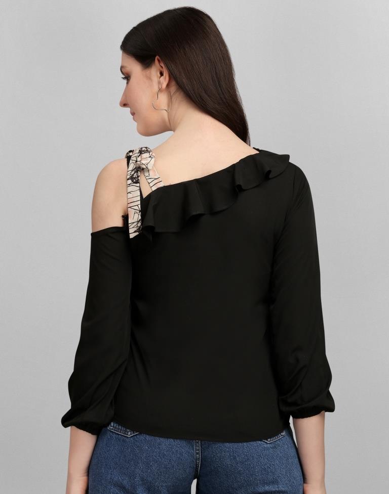 Bold Black Top | Sudathi