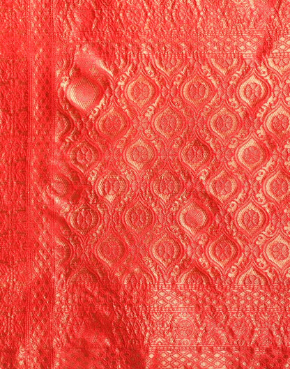 Red Weaving Silk Saree