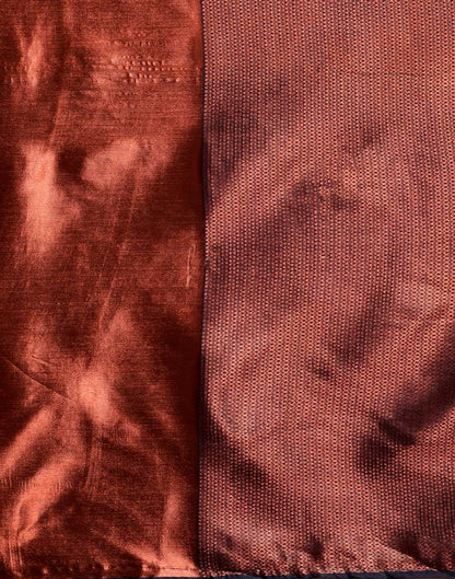 Navy Blue Weaving Silk Saree