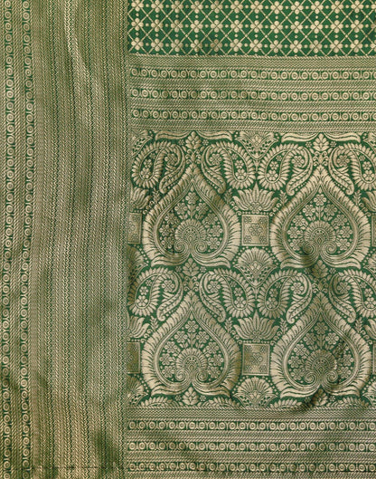 Green Banarasi Saree | Sudathi