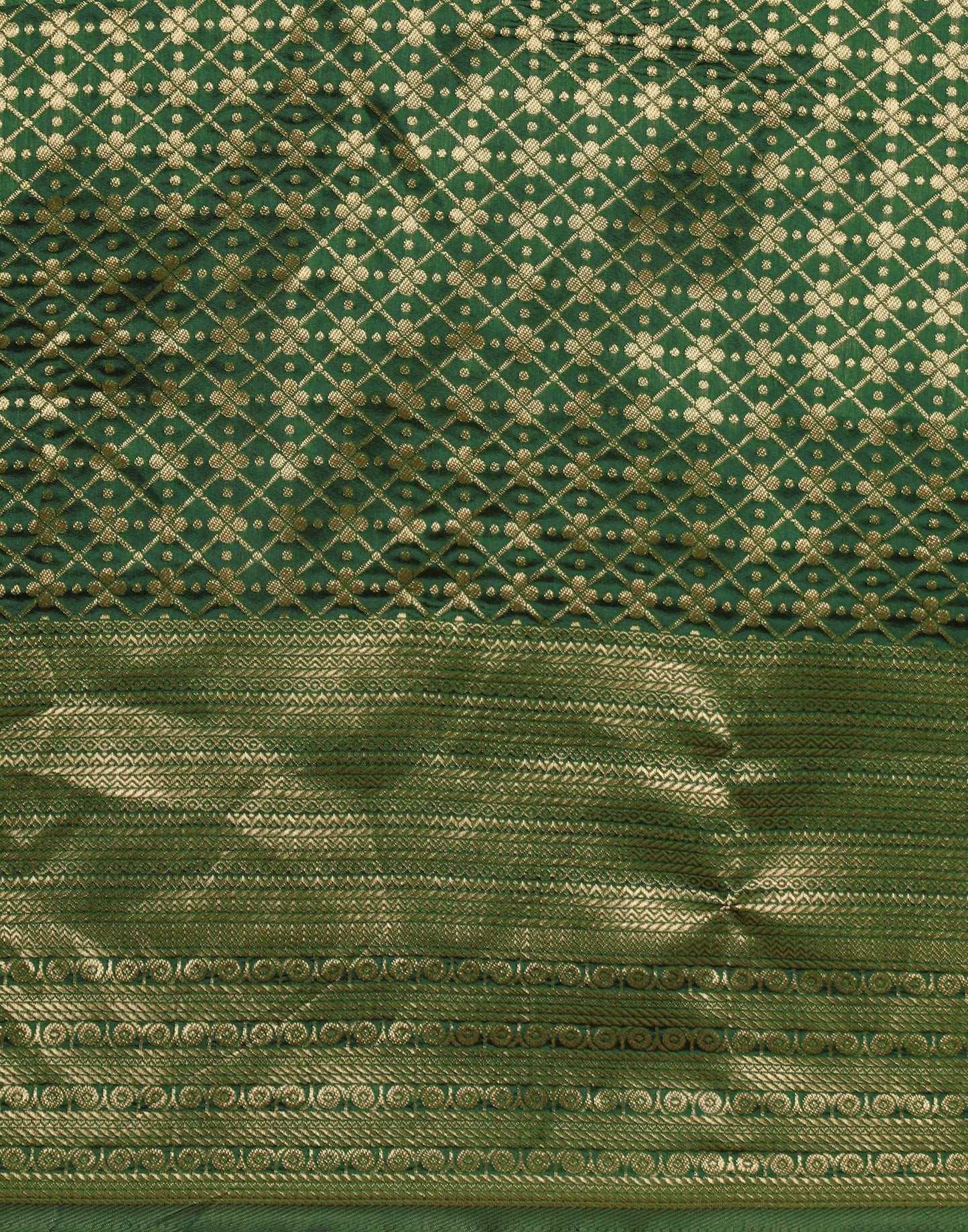 Green Banarasi Saree | Sudathi